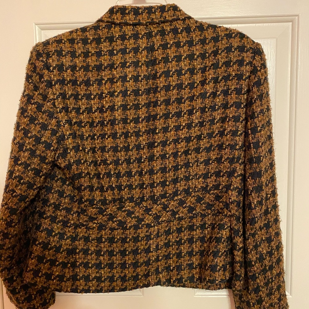 Checked/houndstooth Short Jacket - Picture 2 of 3